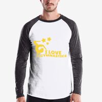 Men's 4.3 oz. Long-Sleeve Baseball Raglan Thumbnail