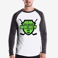 Men's USA Made Long-Sleeve Baseball Raglan T-Shirt Thumbnail