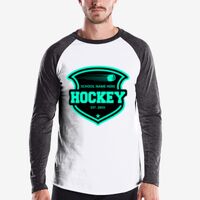 Men's USA Made Long-Sleeve Baseball Raglan T-Shirt Thumbnail