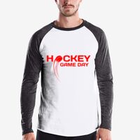 Men's USA Made Long-Sleeve Baseball Raglan T-Shirt Thumbnail