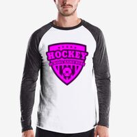 Men's USA Made Long-Sleeve Baseball Raglan T-Shirt Thumbnail