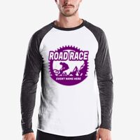 Men's 4.3 oz. Long-Sleeve Baseball Raglan Thumbnail