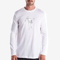 Men's USA Made Long-Sleeve Crewneck T-Shirt Thumbnail