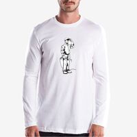 Men's USA Made Long-Sleeve Crewneck T-Shirt Thumbnail