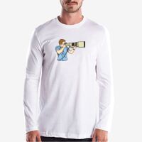 Men's USA Made Long-Sleeve Crewneck T-Shirt Thumbnail