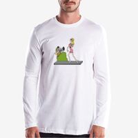 Men's USA Made Long-Sleeve Crewneck T-Shirt Thumbnail