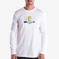 Men's USA Made Long-Sleeve Crewneck T-Shirt Thumbnail