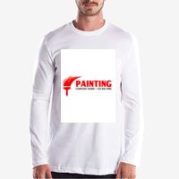 Men's USA Made Long-Sleeve Crewneck T-Shirt Thumbnail