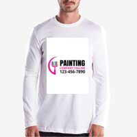 Men's USA Made Long-Sleeve Crewneck T-Shirt Thumbnail