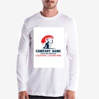 Men's USA Made Long-Sleeve Crewneck T-Shirt Thumbnail