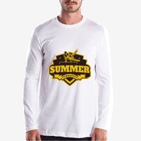 Men's 4.3 oz. Long-Sleeve Crewneck Thumbnail