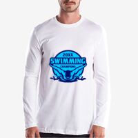 Men's 4.3 oz. Long-Sleeve Crewneck Thumbnail