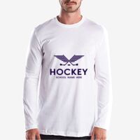 Men's USA Made Long-Sleeve Crewneck T-Shirt Thumbnail