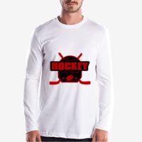 Men's USA Made Long-Sleeve Crewneck T-Shirt Thumbnail