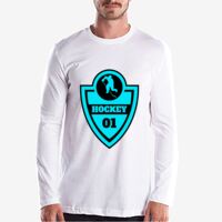 Men's USA Made Long-Sleeve Crewneck T-Shirt Thumbnail