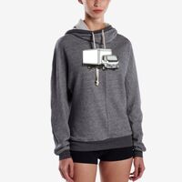 Unisex USA Made French Terry Snorkel Pullover Sweatshirt Thumbnail