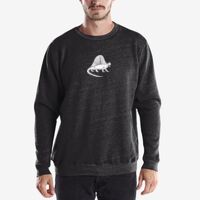 Unisex 6.5 oz. Heavyweight Loop Terry Triblend Long-Sleeve Crew Thumbnail