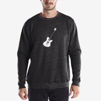 Unisex 6.5 oz. Heavyweight Loop Terry Triblend Long-Sleeve Crew Thumbnail