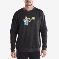 Unisex USA Made Heavyweight Triblend Crewneck Sweatshirt Thumbnail