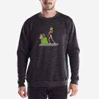 Unisex USA Made Heavyweight Triblend Crewneck Sweatshirt Thumbnail