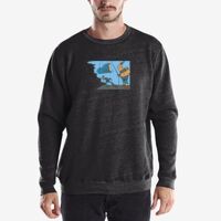 Unisex USA Made Heavyweight Triblend Crewneck Sweatshirt Thumbnail