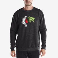 Unisex 6.5 oz. Heavyweight Loop Terry Triblend Long-Sleeve Crew Thumbnail