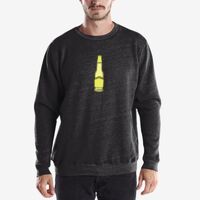 Unisex 6.5 oz. Heavyweight Loop Terry Triblend Long-Sleeve Crew Thumbnail