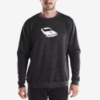 Unisex 6.5 oz. Heavyweight Loop Terry Triblend Long-Sleeve Crew Thumbnail