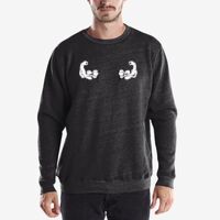 Unisex 6.5 oz. Heavyweight Loop Terry Triblend Long-Sleeve Crew Thumbnail