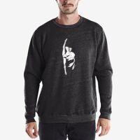 Unisex 6.5 oz. Heavyweight Loop Terry Triblend Long-Sleeve Crew Thumbnail