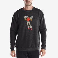 Unisex 6.5 oz. Heavyweight Loop Terry Triblend Long-Sleeve Crew Thumbnail