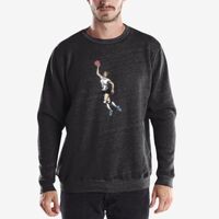 Unisex 6.5 oz. Heavyweight Loop Terry Triblend Long-Sleeve Crew Thumbnail