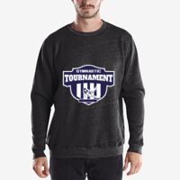 Unisex 6.5 oz. Heavyweight Loop Terry Triblend Long-Sleeve Crew Thumbnail