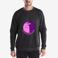 Unisex 6.5 oz. Heavyweight Loop Terry Triblend Long-Sleeve Crew Thumbnail