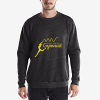 Unisex 6.5 oz. Heavyweight Loop Terry Triblend Long-Sleeve Crew Thumbnail