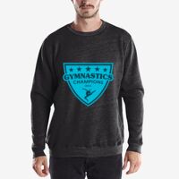 Unisex 6.5 oz. Heavyweight Loop Terry Triblend Long-Sleeve Crew Thumbnail