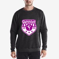 Unisex 6.5 oz. Heavyweight Loop Terry Triblend Long-Sleeve Crew Thumbnail