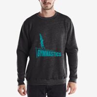 Unisex 6.5 oz. Heavyweight Loop Terry Triblend Long-Sleeve Crew Thumbnail