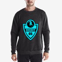 Unisex USA Made Heavyweight Triblend Crewneck Sweatshirt Thumbnail