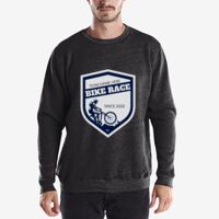 Unisex 6.5 oz. Heavyweight Loop Terry Triblend Long-Sleeve Crew Thumbnail