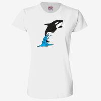 Ladies' 6.1 oz., 100% Cotton T-Shirt Thumbnail