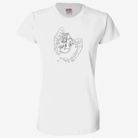 Ladies' 6.1 oz., 100% Cotton T-Shirt Thumbnail