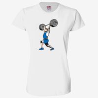 Ladies' 6.1 oz., 100% Cotton T-Shirt Thumbnail