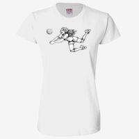 Ladies' 6.1 oz., 100% Cotton T-Shirt Thumbnail