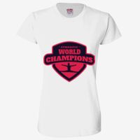 Ladies' 6.1 oz., 100% Cotton T-Shirt Thumbnail