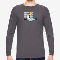 Unisex USA Made Heavyweight Long-Sleeve T-Shirt Thumbnail