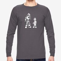 Unisex USA Made Heavyweight Long-Sleeve T-Shirt Thumbnail