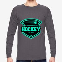 Unisex USA Made Heavyweight Long-Sleeve T-Shirt Thumbnail