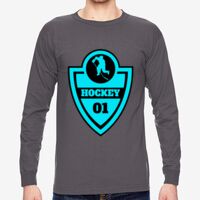 Unisex USA Made Heavyweight Long-Sleeve T-Shirt Thumbnail